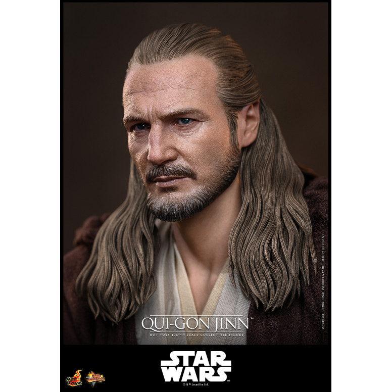 Hot Toys Star Wars La Amenaza Fantasma - Qui-Gon Jinn 1/6 MMS880