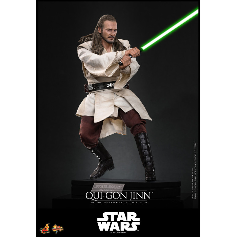 Hot Toys Star Wars La Amenaza Fantasma - Qui-Gon Jinn 1/6 MMS880