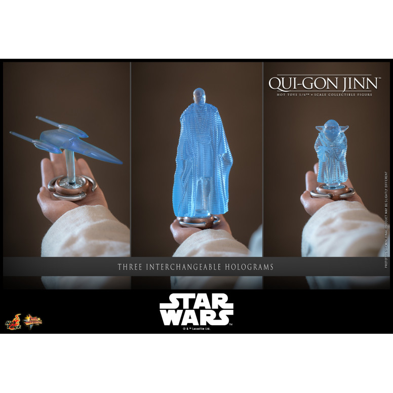 Hot Toys Star Wars La Amenaza Fantasma - Qui-Gon Jinn 1/6 MMS880