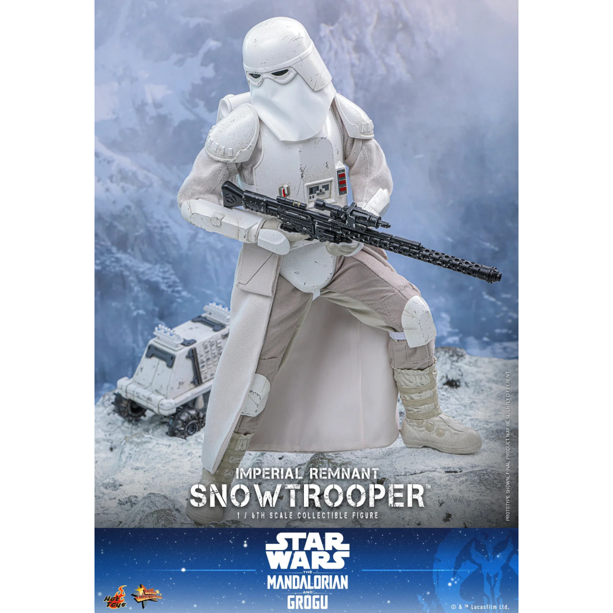 Hot Toys Star Wars - Imperial Remnant Snowtrooper 1/6 MMS838 - Star Wars: The Mandalorian & Grogu