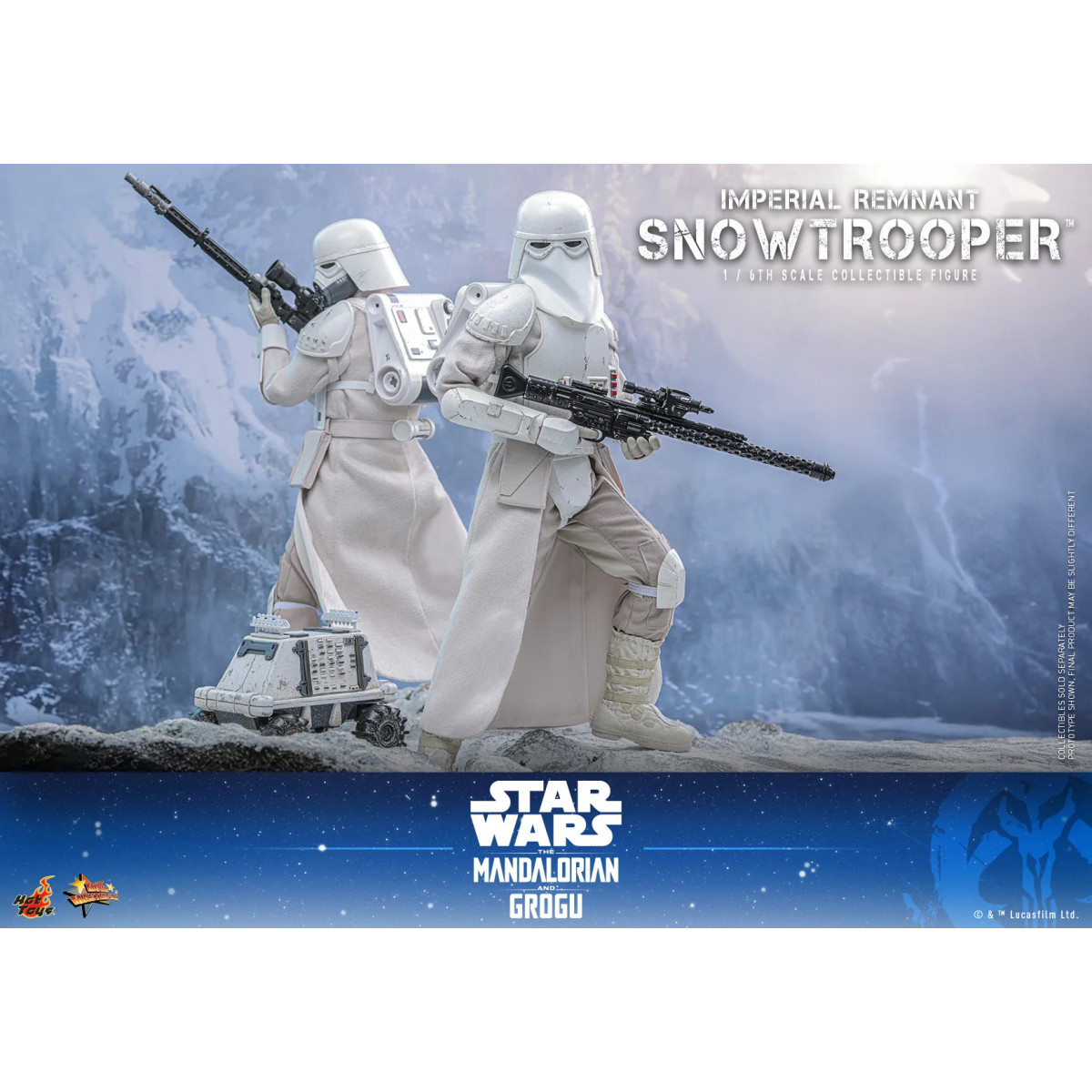 Hot Toys Star Wars - Imperial Remnant Snowtrooper 1/6 MMS838 - Star Wars: The Mandalorian & Grogu