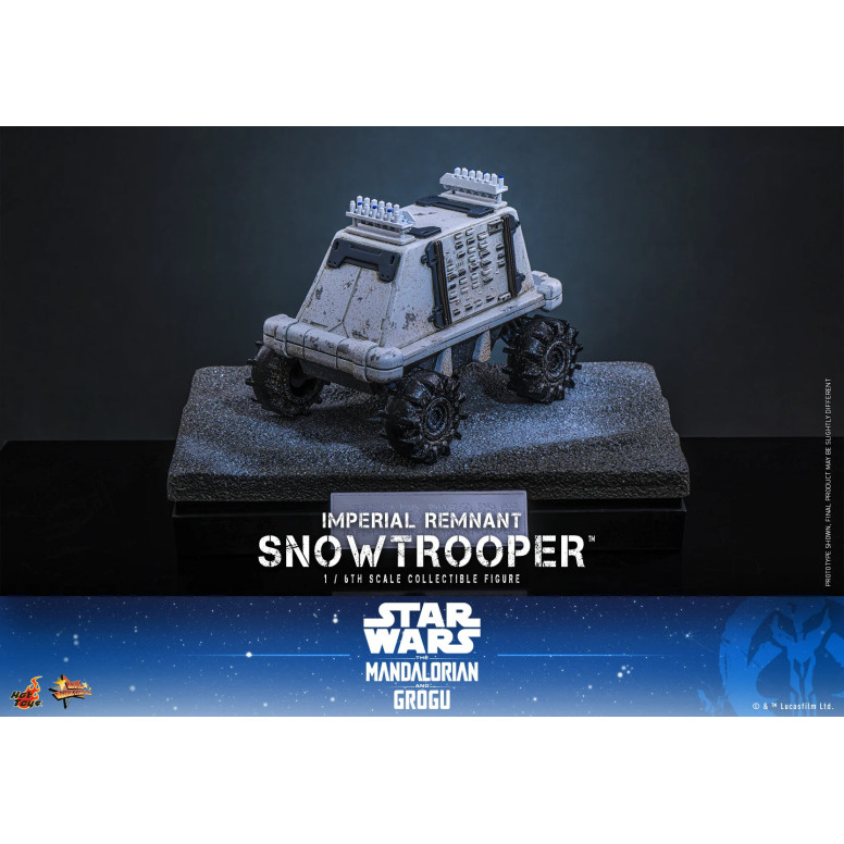 Hot Toys Star Wars - Imperial Remnant Snowtrooper 1/6 MMS838 - Star Wars: The Mandalorian & Grogu