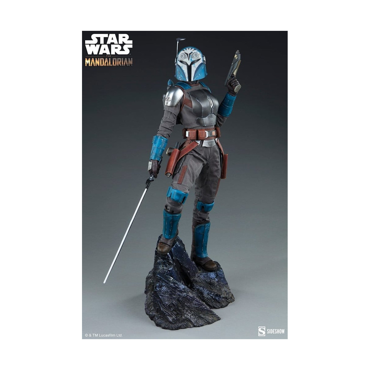 Sideshow Star Wars - Bo-Katan Kryze (Edición Coleccionista) Premium Format Mixed Media 1/4 - The Mandalorian
