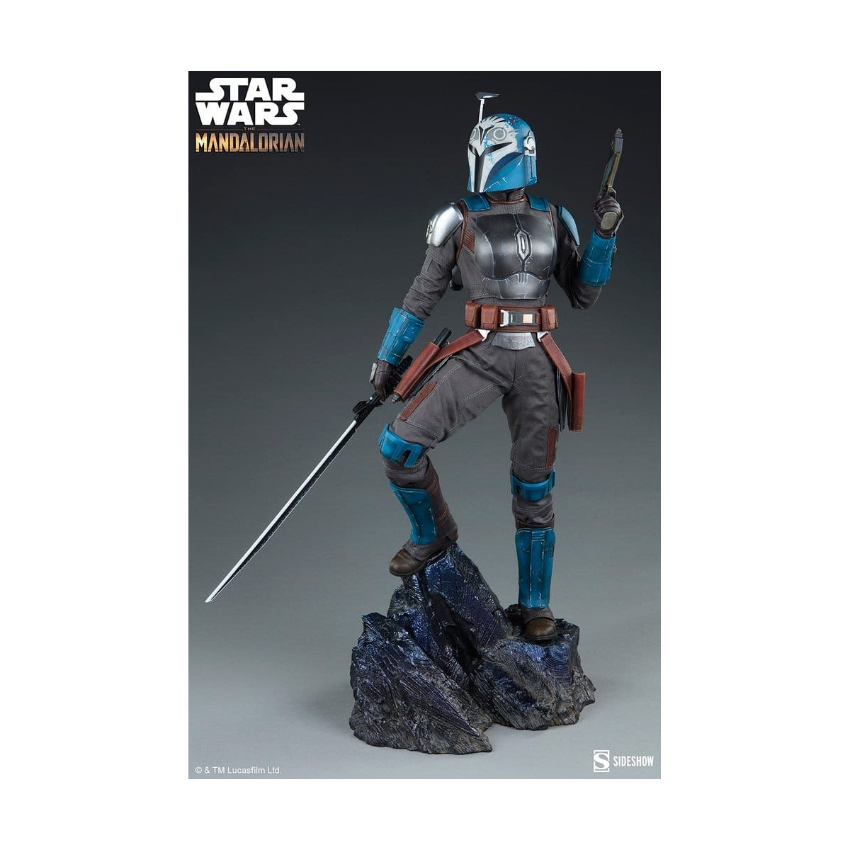 Sideshow Star Wars - Bo-Katan Kryze (Edición Coleccionista) Premium Format Mixed Media 1/4 - The Mandalorian