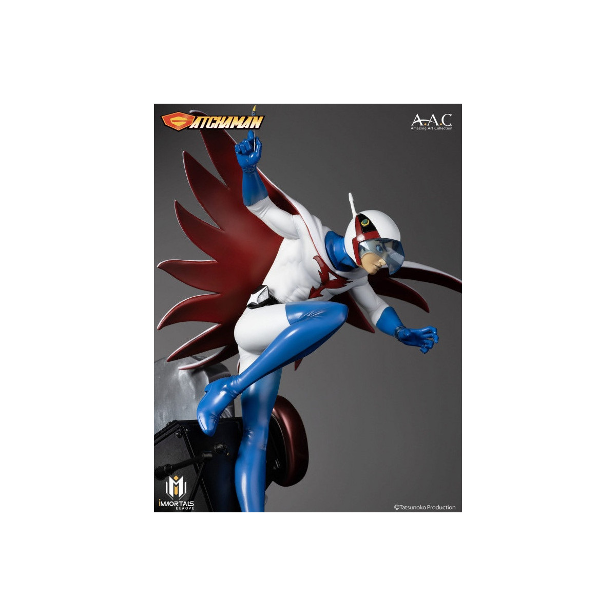 Immortals Collectibles Gatachman - Ken El Águila El Líder Del Equipo Ninja De La Ciencia - Amazing Art Collection 1/7