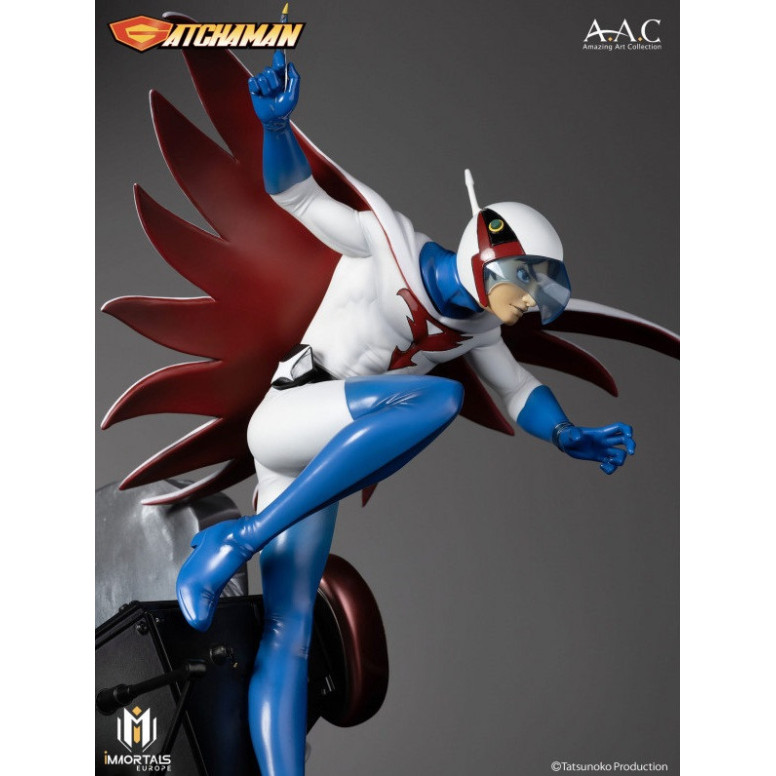 Immortals Collectibles Gatachman - Ken El Águila El Líder Del Equipo Ninja De La Ciencia - Amazing Art Collection 1/7
