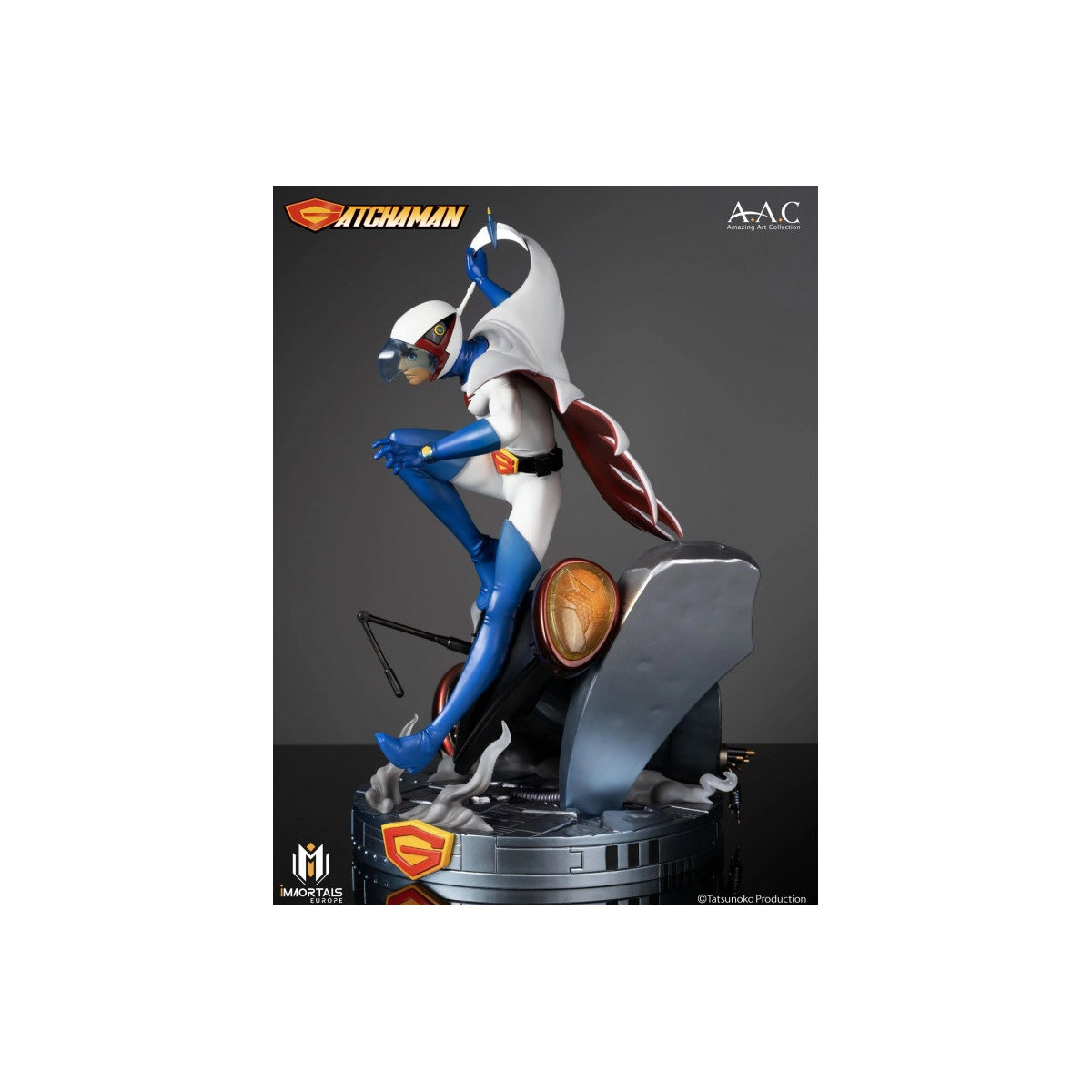 Immortals Collectibles Gatachman - Ken El Águila El Líder Del Equipo Ninja De La Ciencia - Amazing Art Collection 1/7