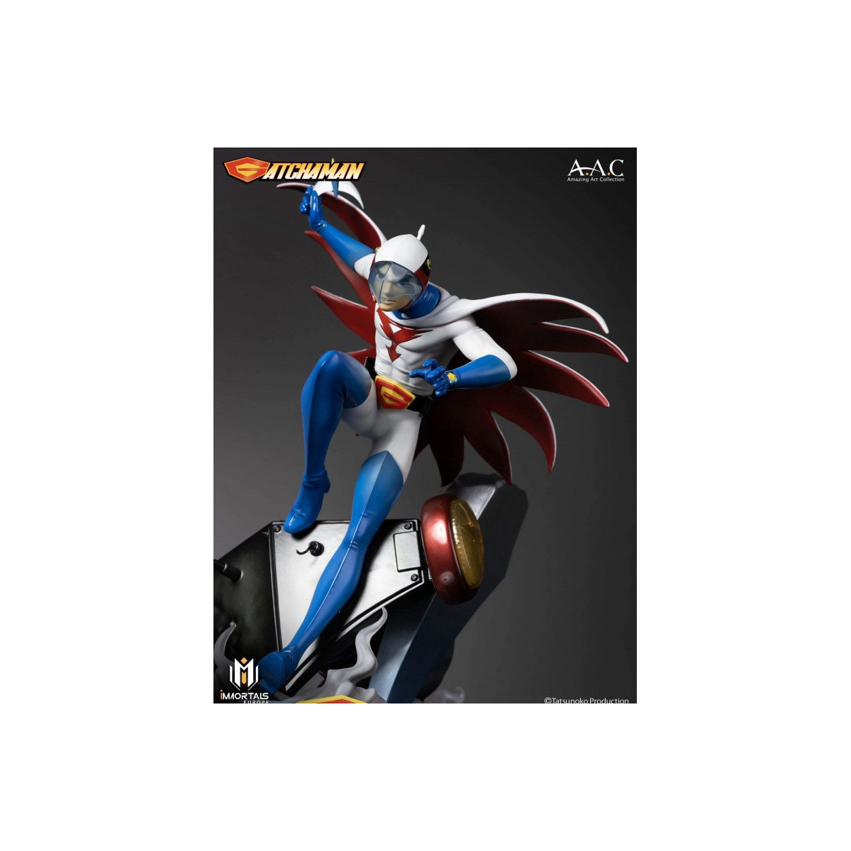 Immortals Collectibles Gatachman - Ken El Águila El Líder Del Equipo Ninja De La Ciencia - Amazing Art Collection 1/7