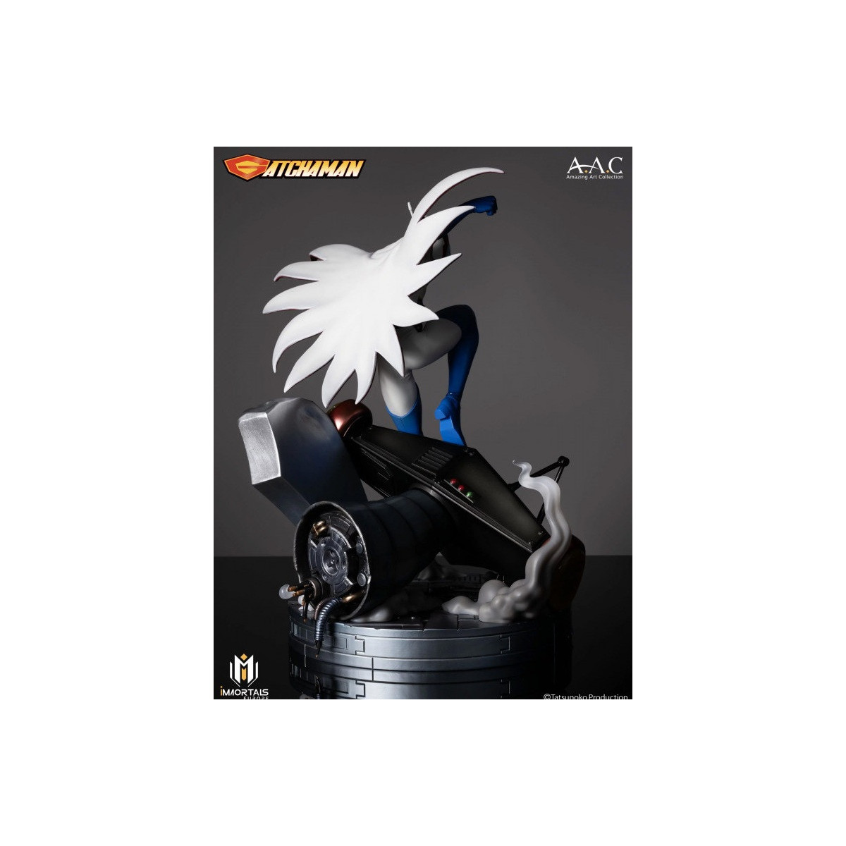 Immortals Collectibles Gatachman - Ken El Águila El Líder Del Equipo Ninja De La Ciencia - Amazing Art Collection 1/7