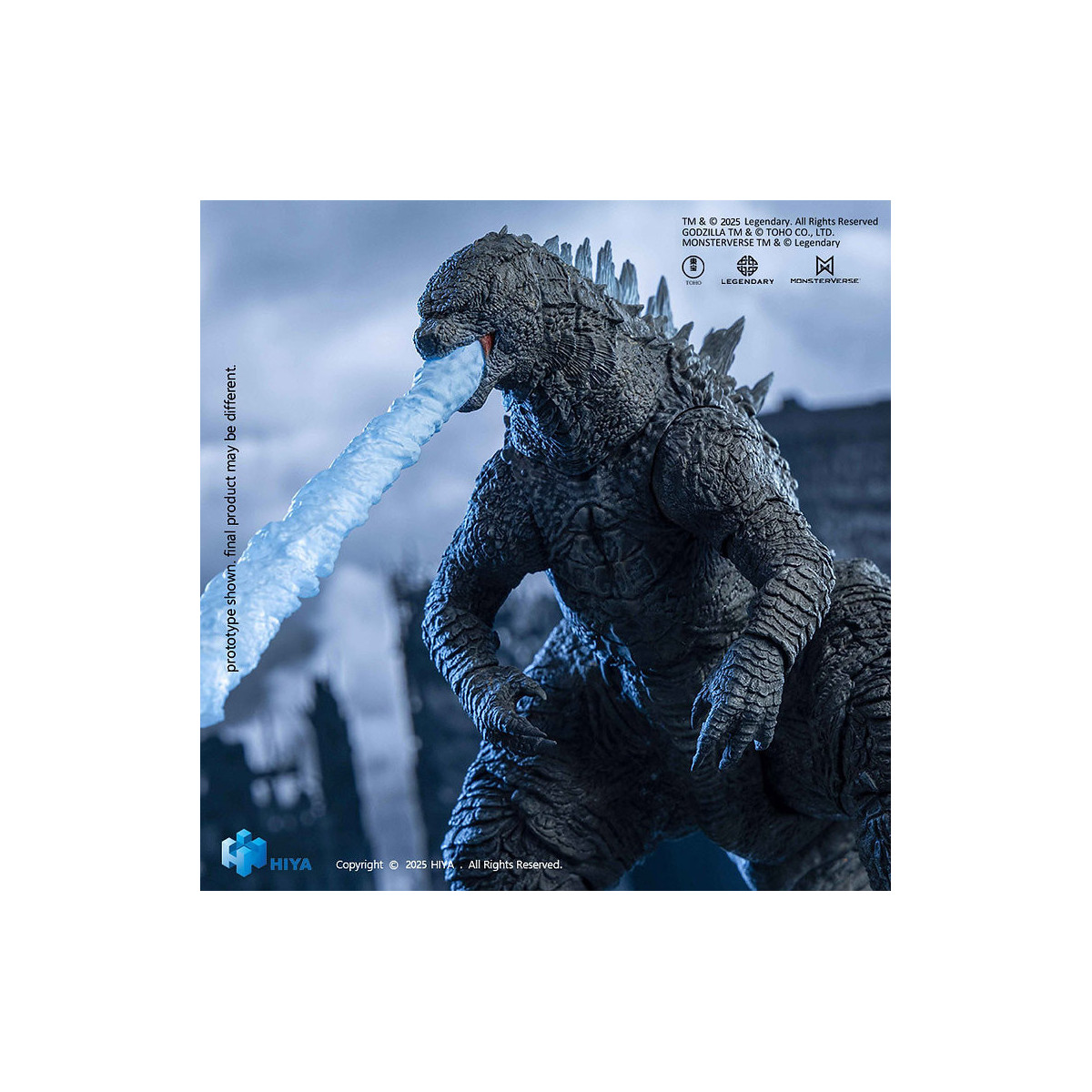 HIYA TOYS - Exquisite Basic Series 1/12 - Godzilla 2014 Translucent Ver.