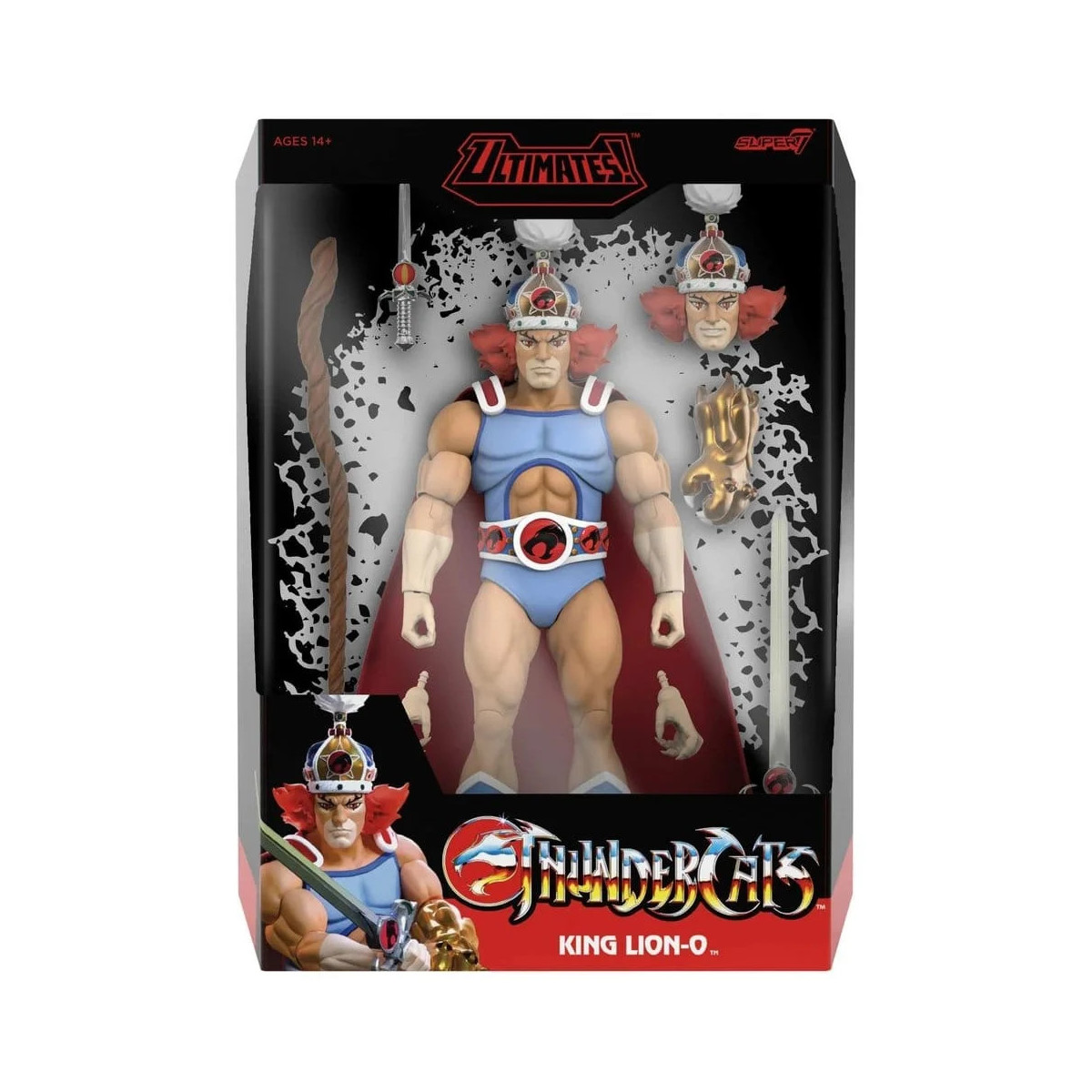 Super 7 - Thundercats - Ultimates Rey León-O