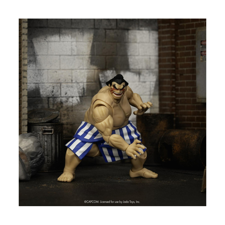 Jada Toys - E.HONDA 1/12 - Ultra Street Fighter II: The Final Challengers - Serie 5
