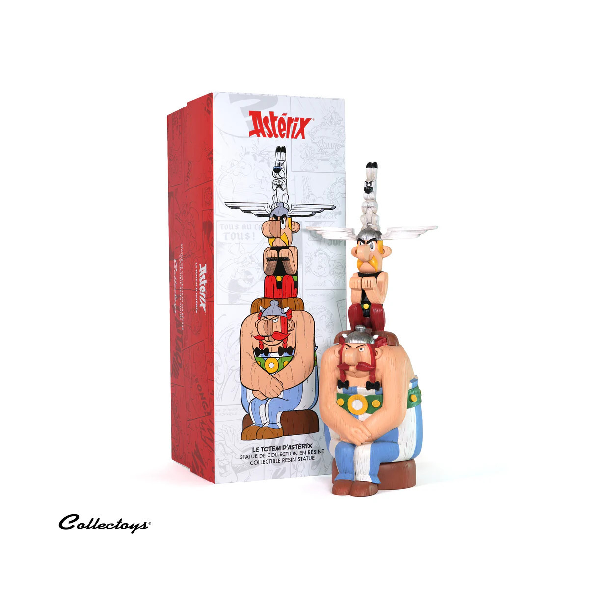 Plastoy - Collectoys Astérix Totem estatua de resina