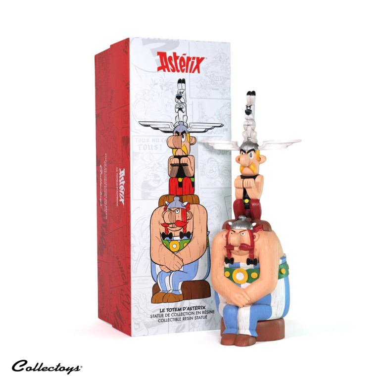 Plastoy - Collectoys Astérix Totem estatua de resina