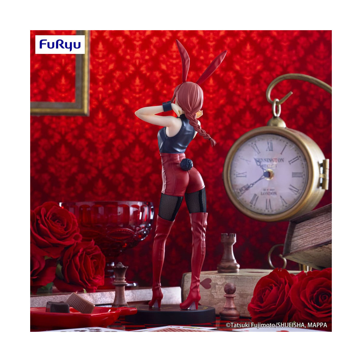 Furyu - Chainsaw Man Makima Color Rojo Ver. - BiCute Conejitos