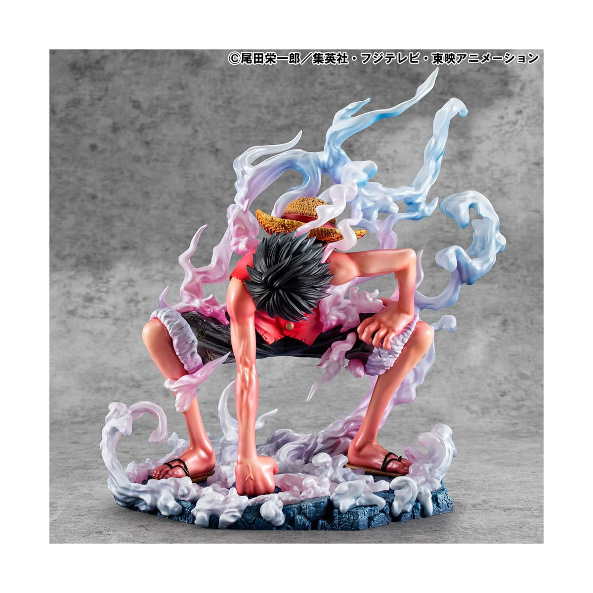 Megahouse One Piece Retrato De Piratas - P.O.P. Monkey D. Luffy Gear 2 Edición Limitada
