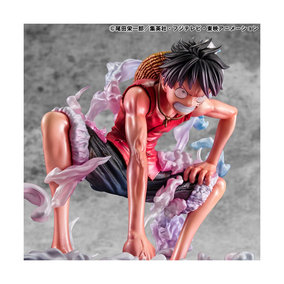 Megahouse One Piece Retrato De Piratas - P.O.P. Monkey D. Luffy Gear 2 Edición Limitada