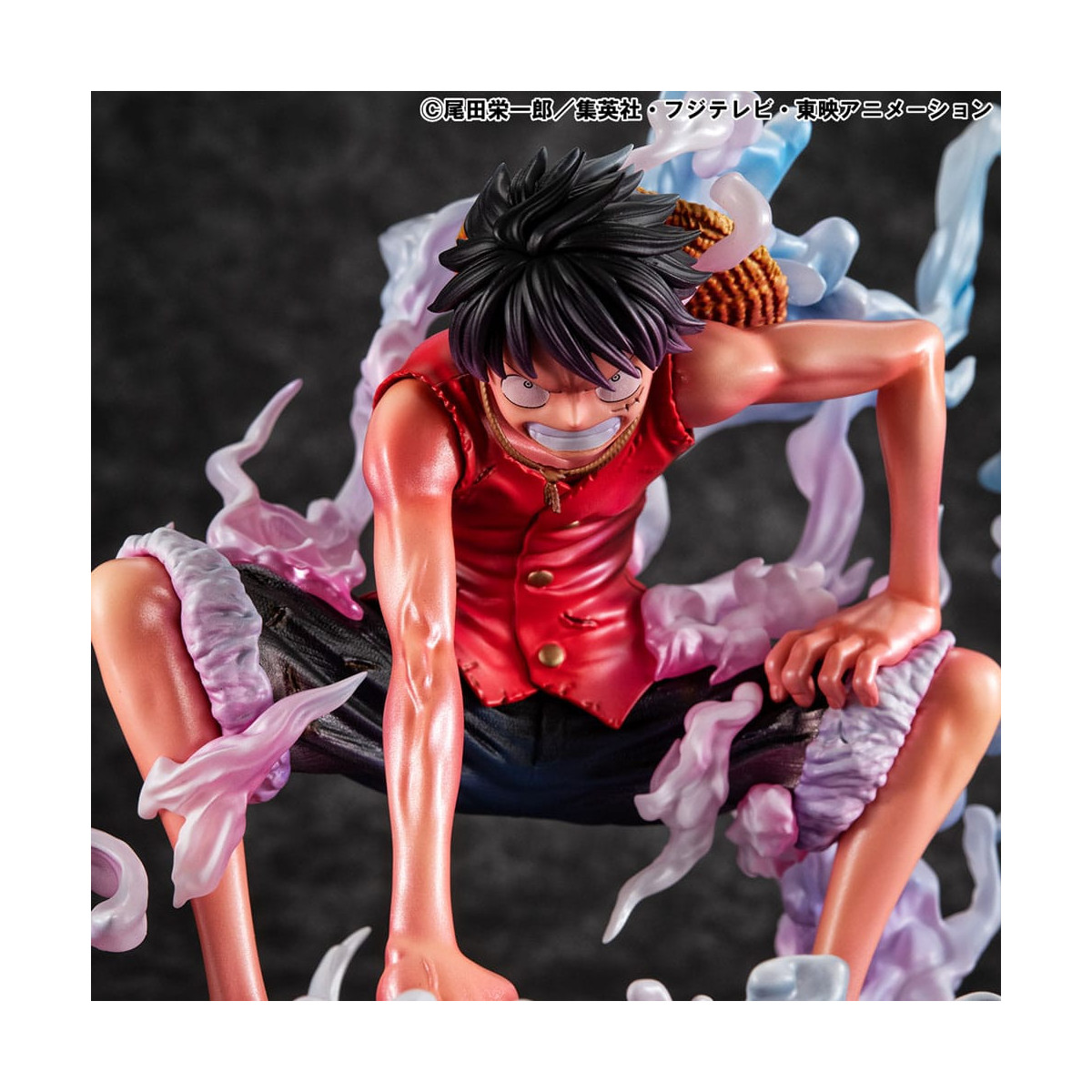 Megahouse One Piece Retrato De Piratas - P.O.P. Monkey D. Luffy Gear 2 Edición Limitada