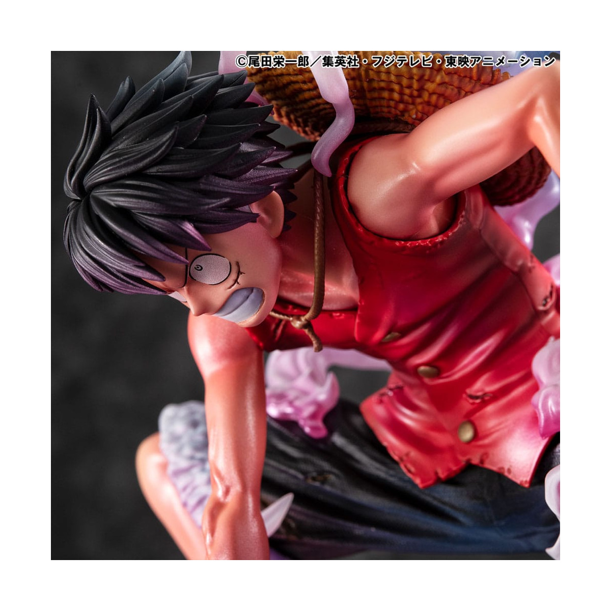 Megahouse One Piece Retrato De Piratas - P.O.P. Monkey D. Luffy Gear 2 Edición Limitada
