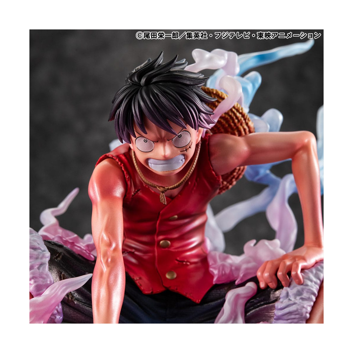 Megahouse One Piece Retrato De Piratas - P.O.P. Monkey D. Luffy Gear 2 Edición Limitada