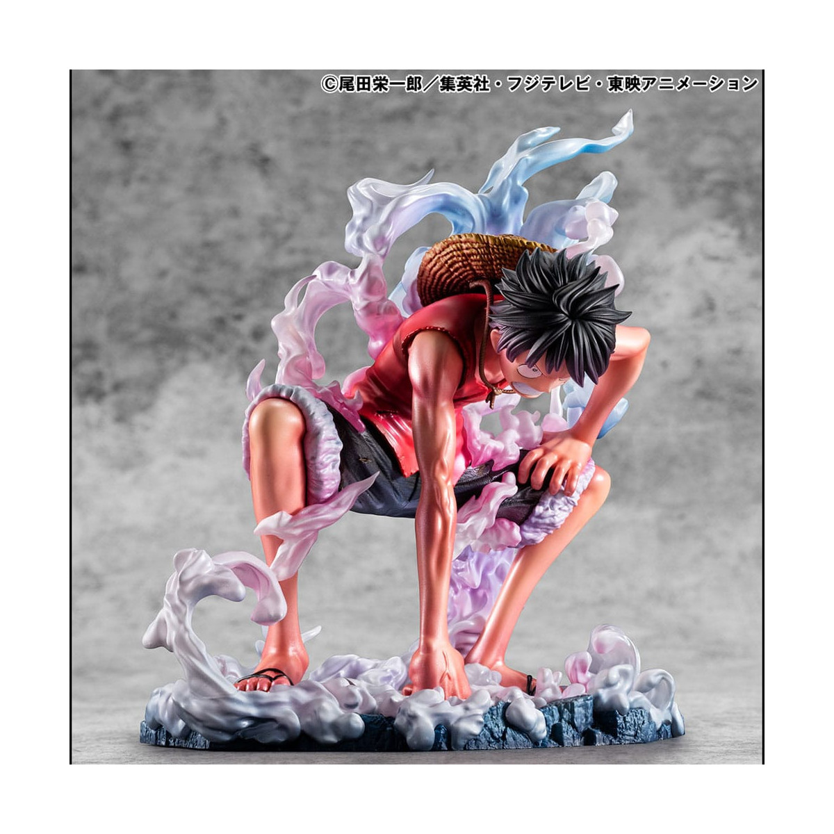 Megahouse One Piece Retrato De Piratas - P.O.P. Monkey D. Luffy Gear 2 Edición Limitada