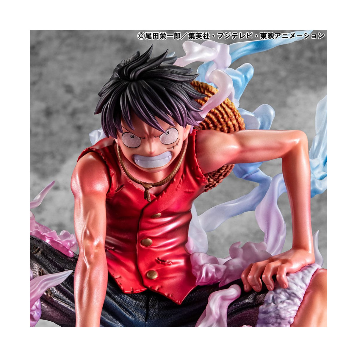 Megahouse One Piece Retrato De Piratas - P.O.P. Monkey D. Luffy Gear 2 Edición Limitada