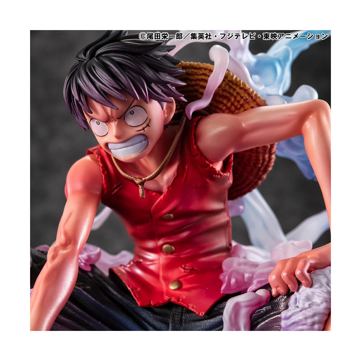 Megahouse One Piece Retrato De Piratas - P.O.P. Monkey D. Luffy Gear 2 Edición Limitada