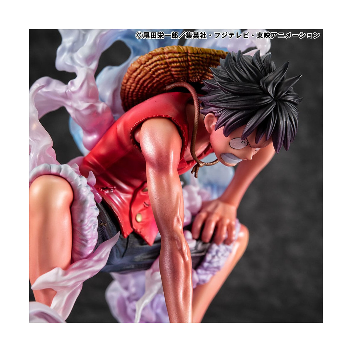 Megahouse One Piece Retrato De Piratas - P.O.P. Monkey D. Luffy Gear 2 Edición Limitada