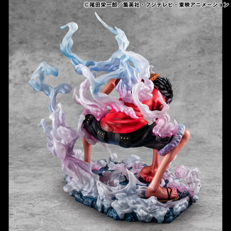 Megahouse One Piece Retrato De Piratas - P.O.P. Monkey D. Luffy Gear 2 Edición Limitada