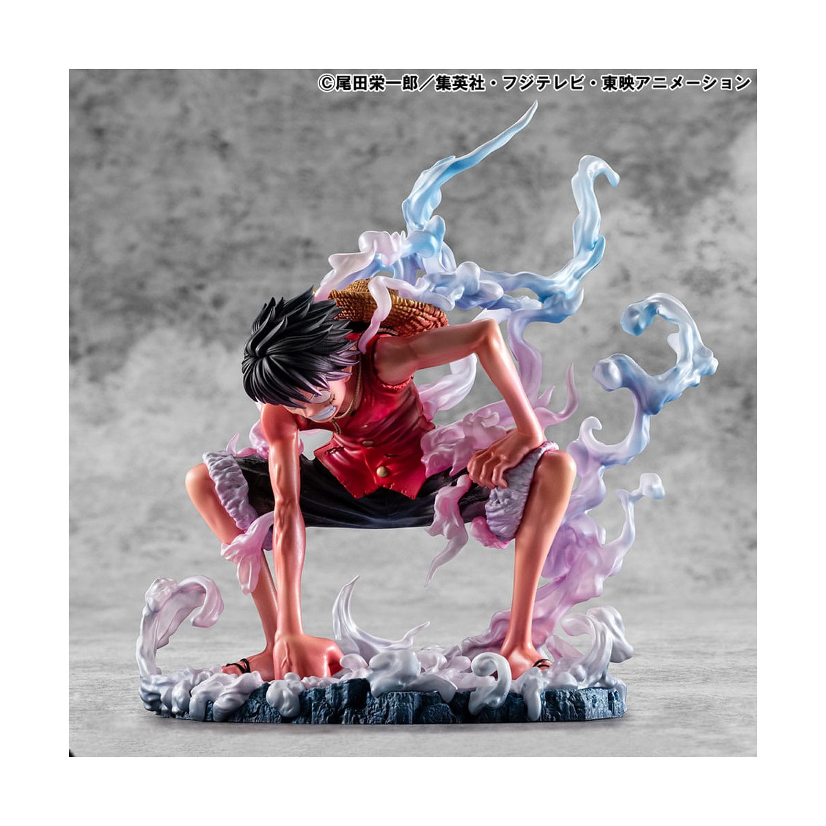 Megahouse One Piece Retrato De Piratas - P.O.P. Monkey D. Luffy Gear 2 Edición Limitada
