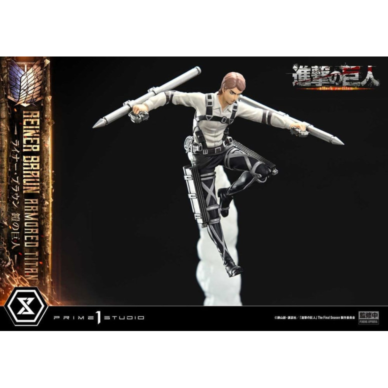 Prime 1 Studio Attack on Titan (Tv Animation) Reiner Braun Titán Blindado - Ultimate Diorama Masterline series