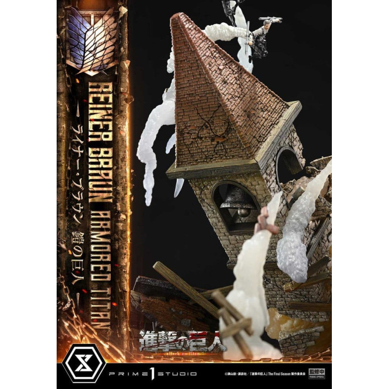 Prime 1 Studio Attack on Titan (Tv Animation) Reiner Braun Titán Blindado - Ultimate Diorama Masterline series