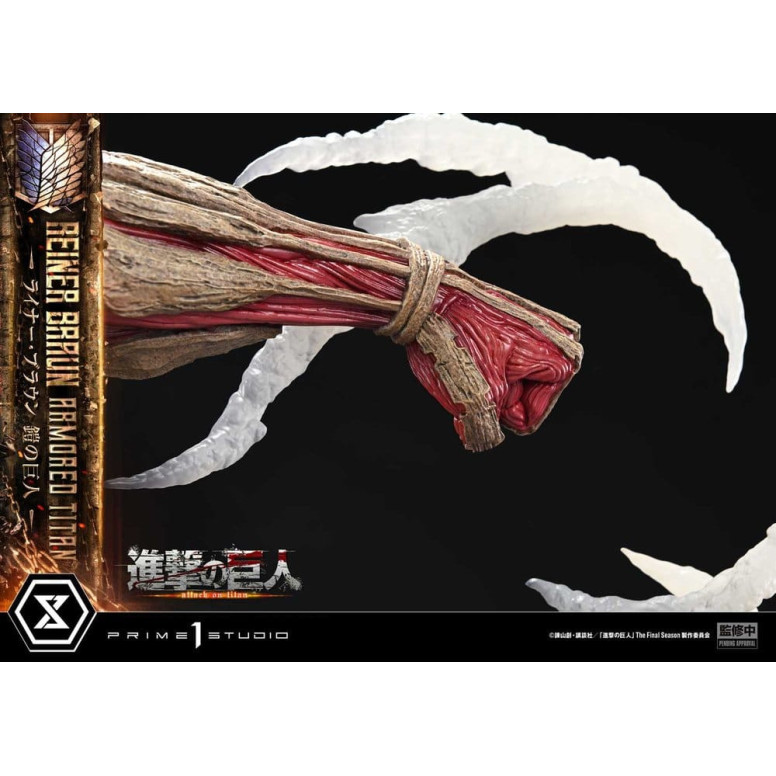 Prime 1 Studio Attack on Titan (Tv Animation) Reiner Braun Titán Blindado - Ultimate Diorama Masterline series