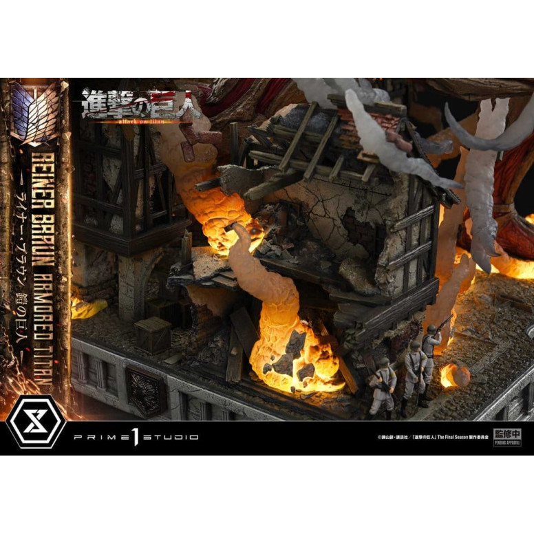 Prime 1 Studio Attack on Titan (Tv Animation) Reiner Braun Titán Blindado - Ultimate Diorama Masterline series
