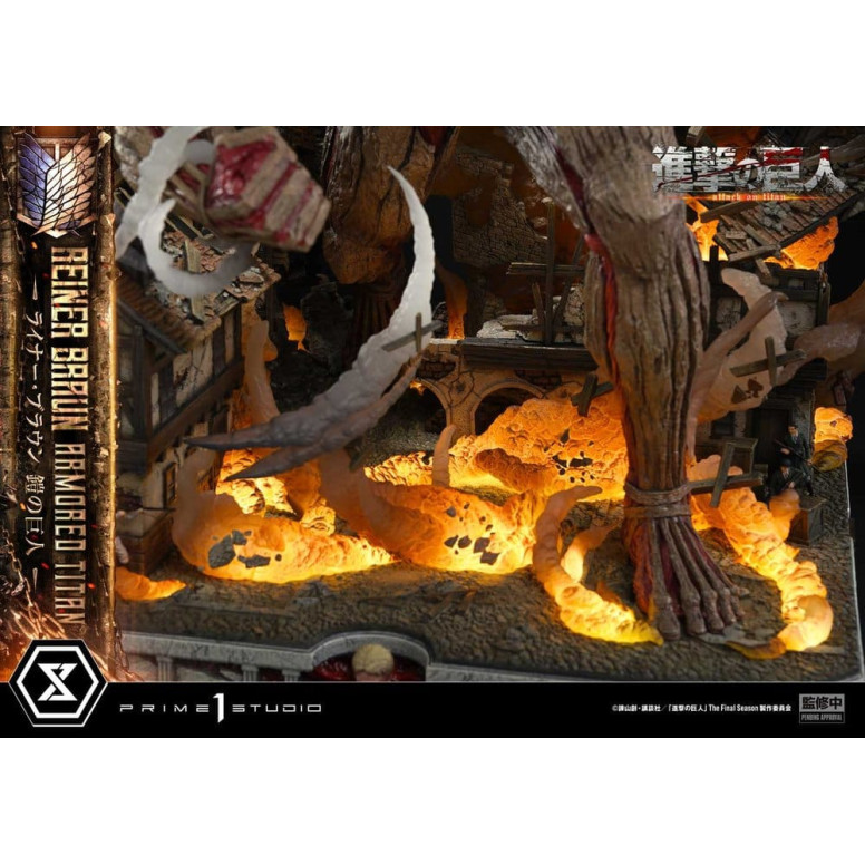 Prime 1 Studio Attack on Titan (Tv Animation) Reiner Braun Titán Blindado - Ultimate Diorama Masterline series