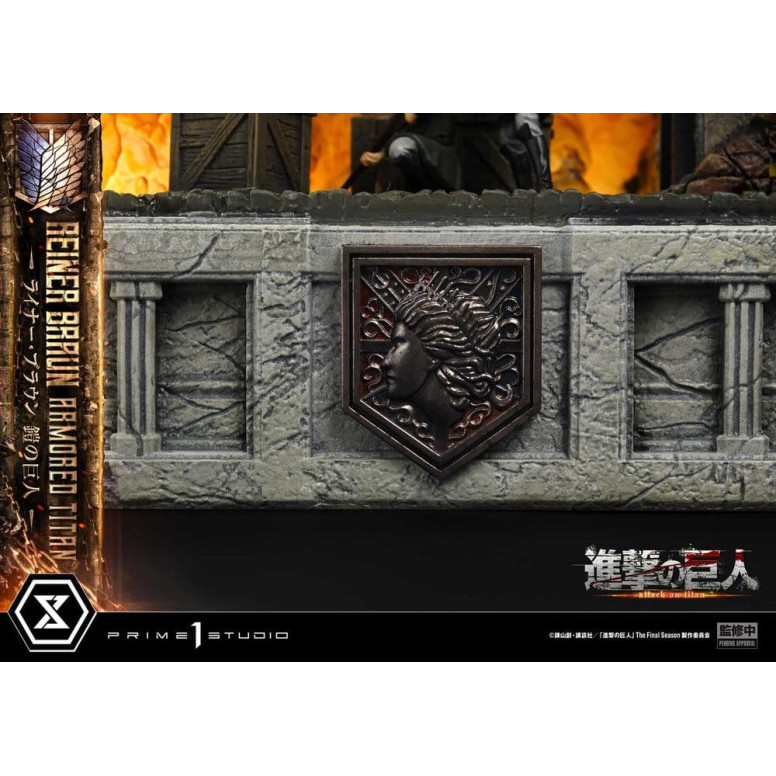Prime 1 Studio Attack on Titan (Tv Animation) Reiner Braun Titán Blindado - Ultimate Diorama Masterline series