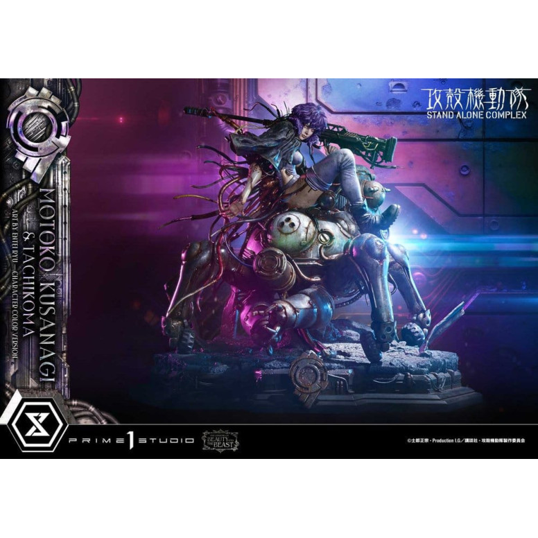 Prime 1 Studio Ghost in the Shell SAC - Motoko Kusanagi & Tachikoma - La leyenda de la Bella y la Bestia