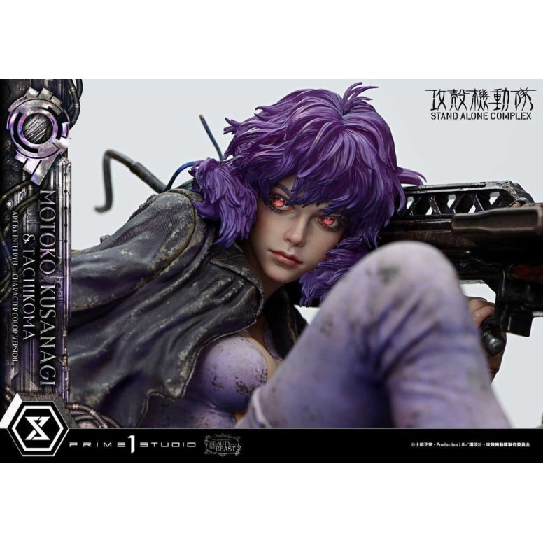 Prime 1 Studio Ghost in the Shell SAC - Motoko Kusanagi & Tachikoma - La leyenda de la Bella y la Bestia