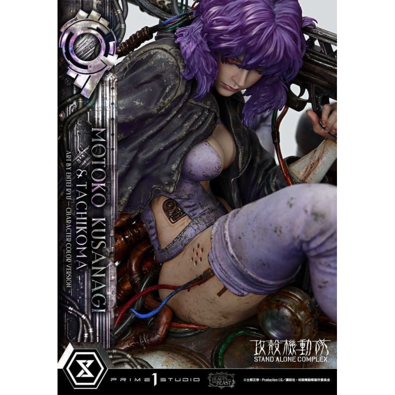 Prime 1 Studio Ghost in the Shell SAC - Motoko Kusanagi & Tachikoma - La leyenda de la Bella y la Bestia