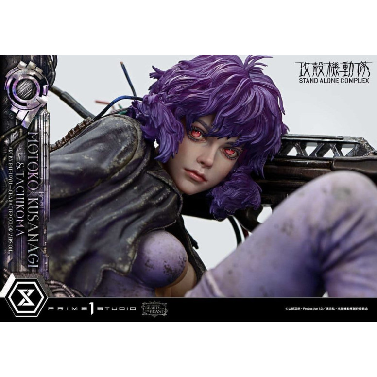 Prime 1 Studio Ghost in the Shell SAC - Motoko Kusanagi & Tachikoma Bonus Version - La leyenda de la Bella y la Bestia