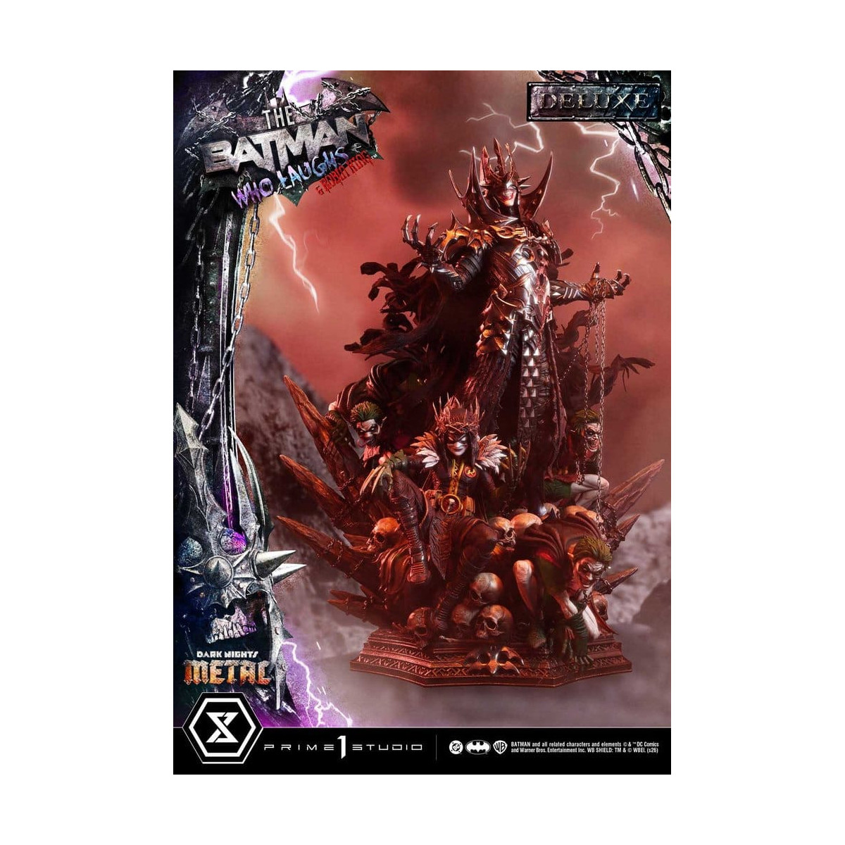 Prime 1 Studio - Museum Masterline 1/3 - The Batman Who Laughs & Robin King Deluxe Version - Noches Oscuras: Death Metal
