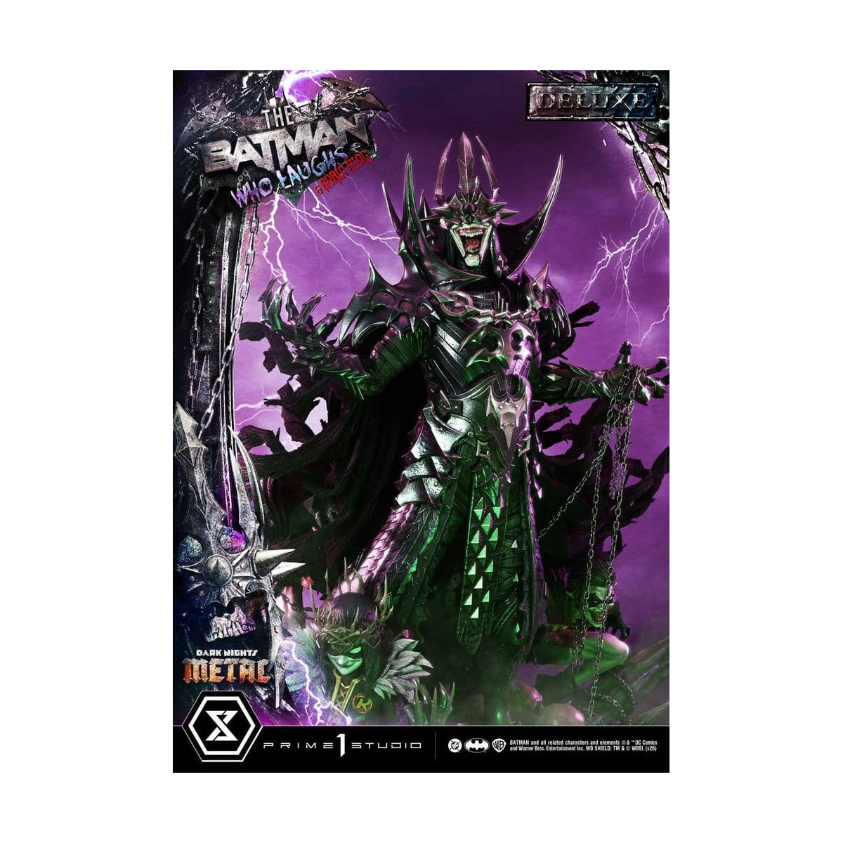 Prime 1 Studio - Museum Masterline 1/3 - The Batman Who Laughs & Robin King Deluxe Version - Noches Oscuras: Death Metal