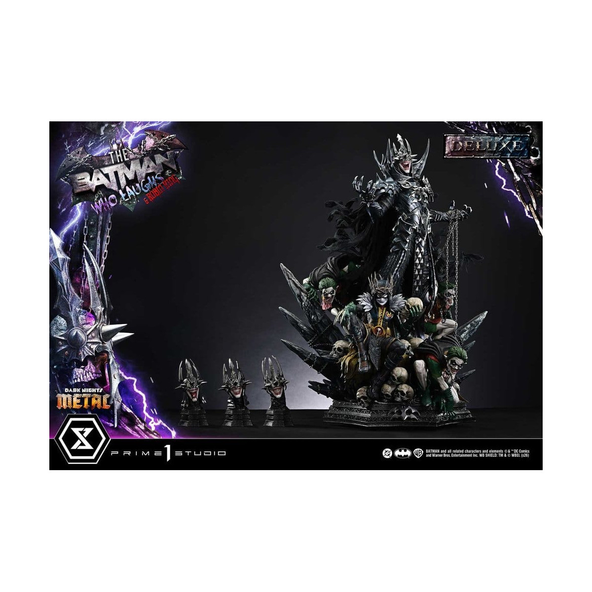 Prime 1 Studio - Museum Masterline 1/3 - The Batman Who Laughs & Robin King Deluxe Version - Noches Oscuras: Death Metal