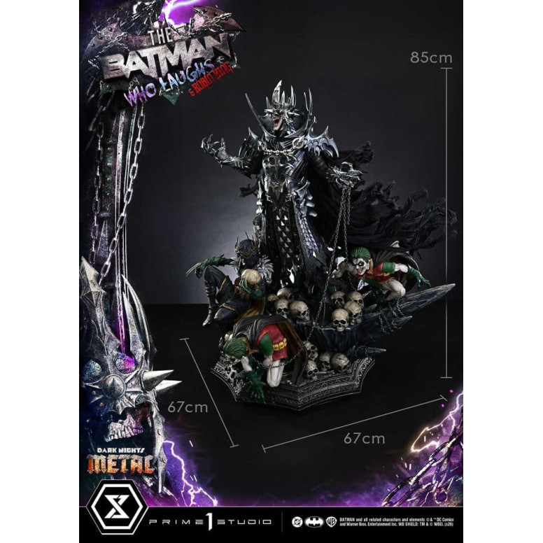Prime 1 Studio - Museum Masterline 1/3 - The Batman Who Laughs & Robin King Deluxe Version - Noches Oscuras: Death Metal