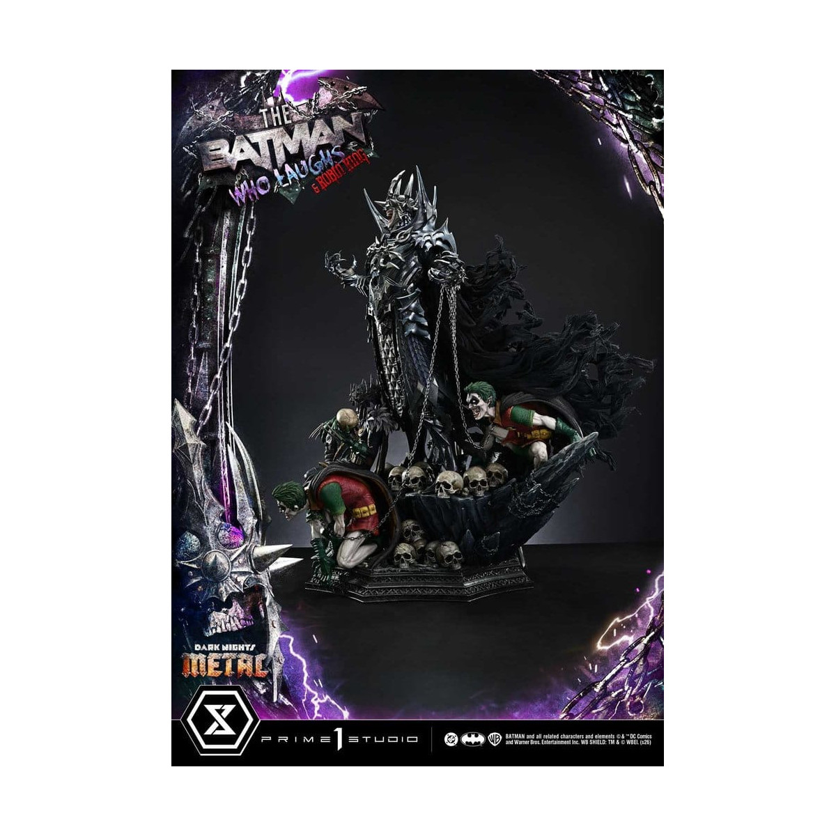 Prime 1 Studio - Museum Masterline 1/3 - The Batman Who Laughs & Robin King Deluxe Version - Noches Oscuras: Death Metal