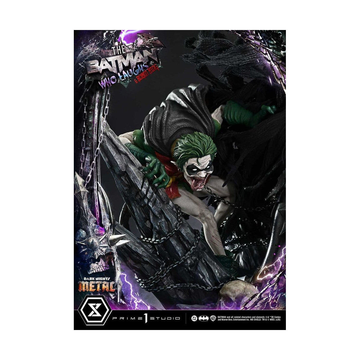 Prime 1 Studio - Museum Masterline 1/3 - El Batman que ríe & Robin King - Noches oscuras: Death Metal