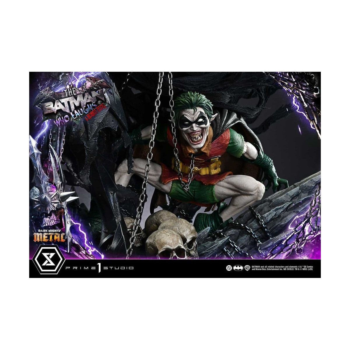 Prime 1 Studio - Museum Masterline 1/3 - El Batman que ríe & Robin King - Noches oscuras: Death Metal