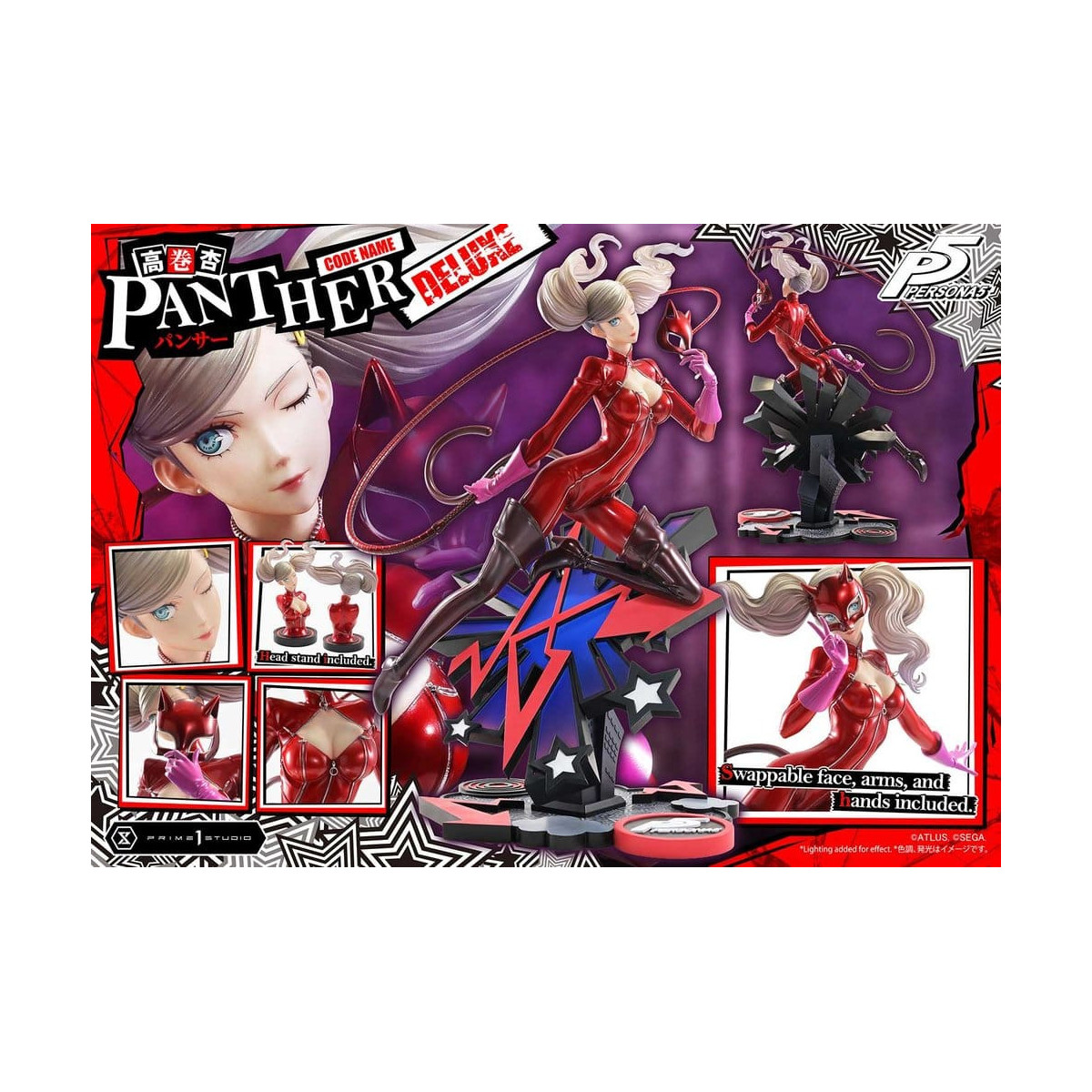 Prime 1 Studio Persona 5 - Ann Takamaki "Pantera" Versión Deluxe - Premium Masterline 1/4