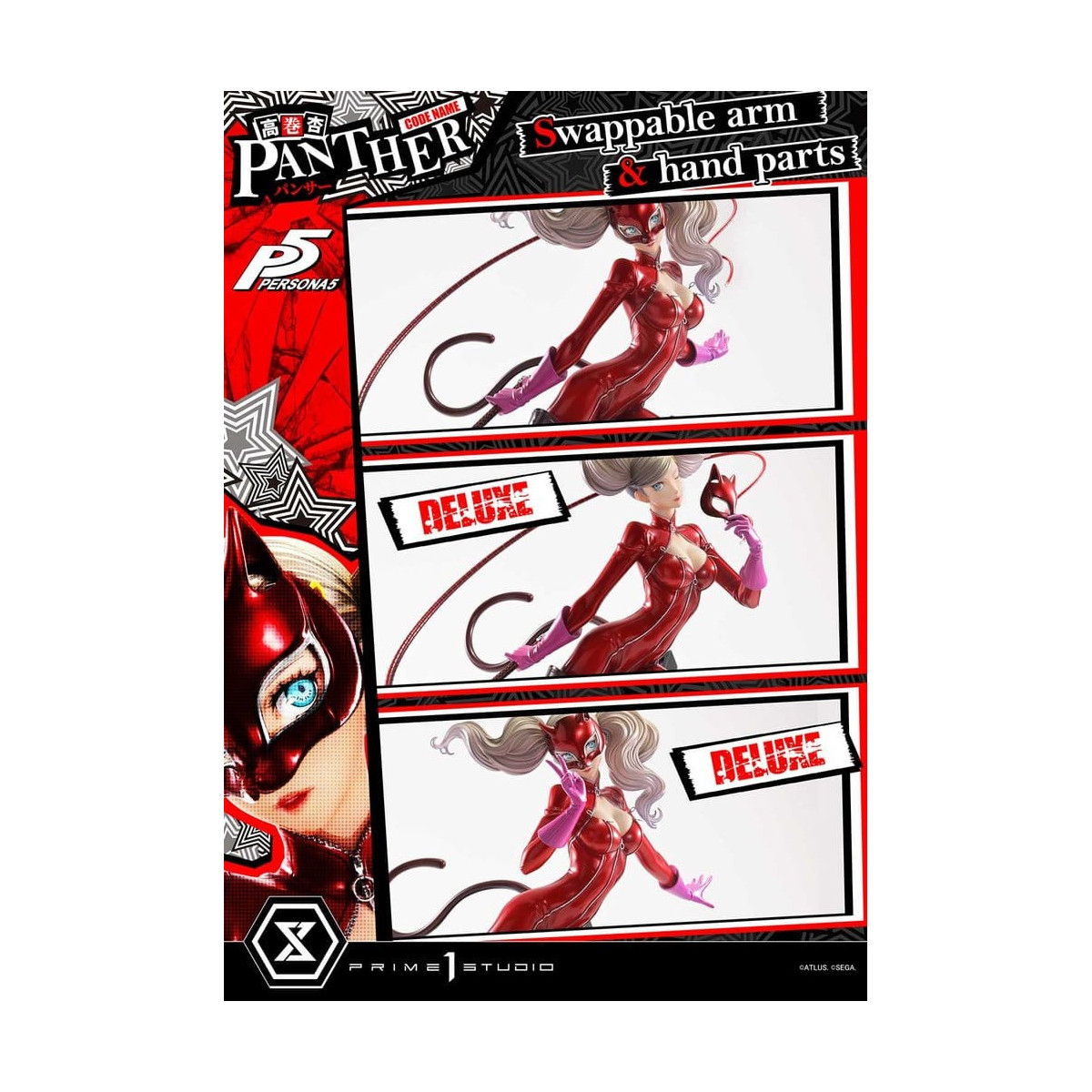 Prime 1 Studio Persona 5 - Ann Takamaki "Pantera" Versión Deluxe - Premium Masterline 1/4