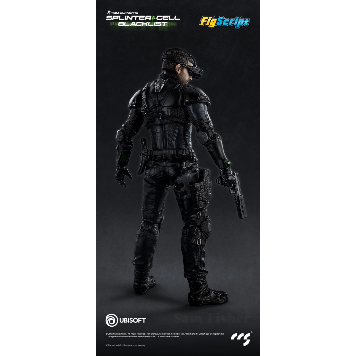 CCS TOYS - FigScript - Splinter Cell:Blacklist - Sam Fisher
